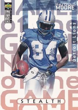 Herman Moore Detroit Lions 1997 Upper Deck Collector's Choice NFL Names of the Game #68